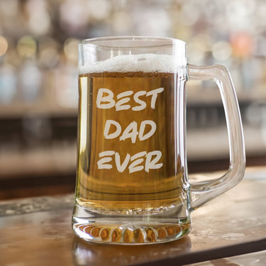 Personalized 25oz Beer Mug - Engraved Your Text